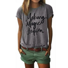 Load image into Gallery viewer, T-shirt for women Street Letter