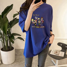 Load image into Gallery viewer, summer new graphic tees women T-shirts