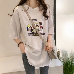 summer new graphic tees women T-shirts