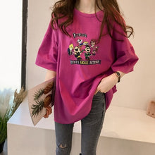 Load image into Gallery viewer, summer new graphic tees women T-shirts
