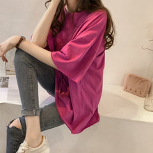 Load image into Gallery viewer, summer new graphic tees women T-shirts