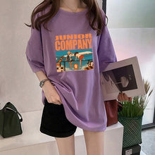 Load image into Gallery viewer, summer new graphic tees women T-shirts