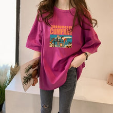 Load image into Gallery viewer, summer new graphic tees women T-shirts