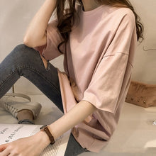 Load image into Gallery viewer, summer new graphic tees women T-shirts