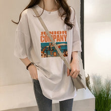 Load image into Gallery viewer, summer new graphic tees women T-shirts