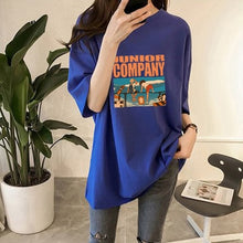 Load image into Gallery viewer, summer new graphic tees women T-shirts