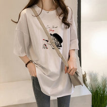 Load image into Gallery viewer, summer new graphic tees women T-shirts